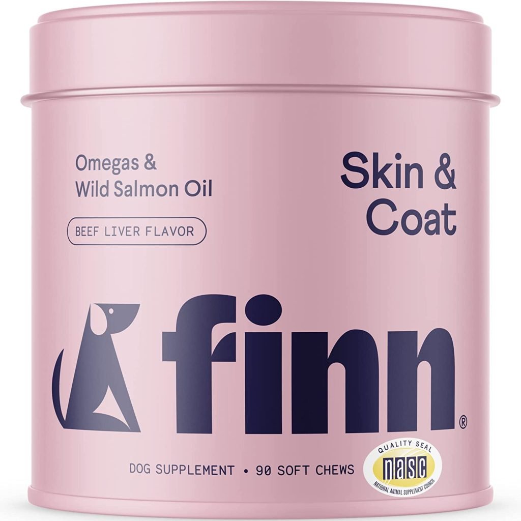 Finn Skin & Coat Salmon Oil Supplement for Dogs