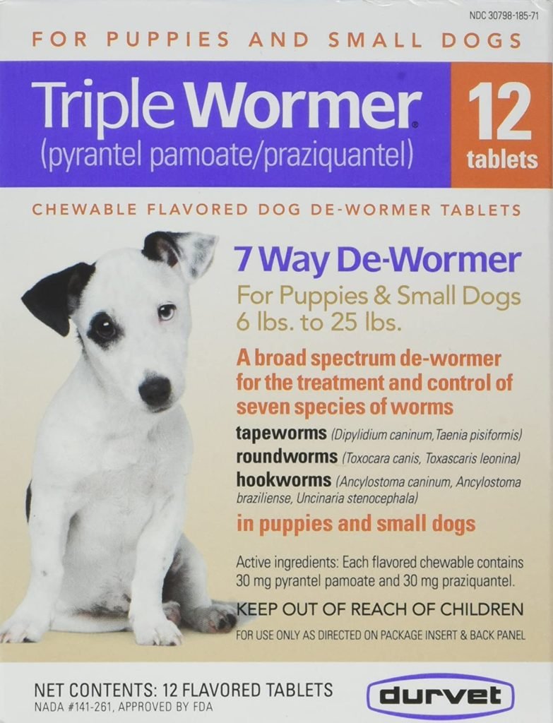 triple dewormer for dogs