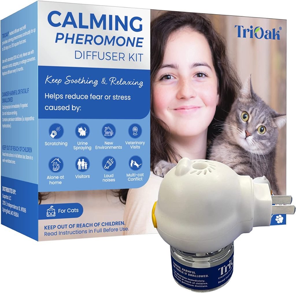 cat calming diffuser anxiety