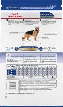 Royal Canin Large Breed Adult Dry Dog Food, 30 lb Baga